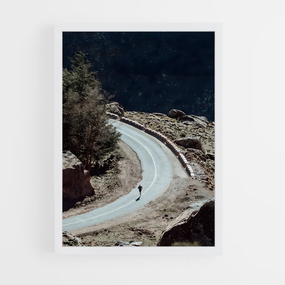 Poster Chemin de la Découverte – affiche Athlétisme (vue 3)